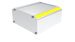 Alu-Optima-DS Gehäuse mit Design-Streifen
